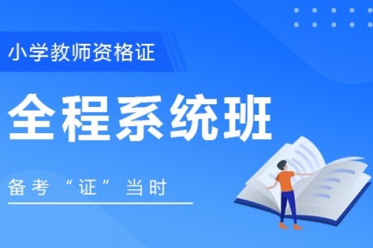 2019小学教师资格证【全程系统班】